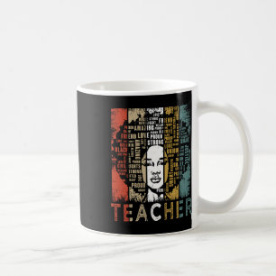 Lehrerin Afro-Afrikanisch Amerikanische Frauen Sch Kaffeetasse