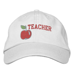 Lehrerin Apple Bestickte Baseballkappe