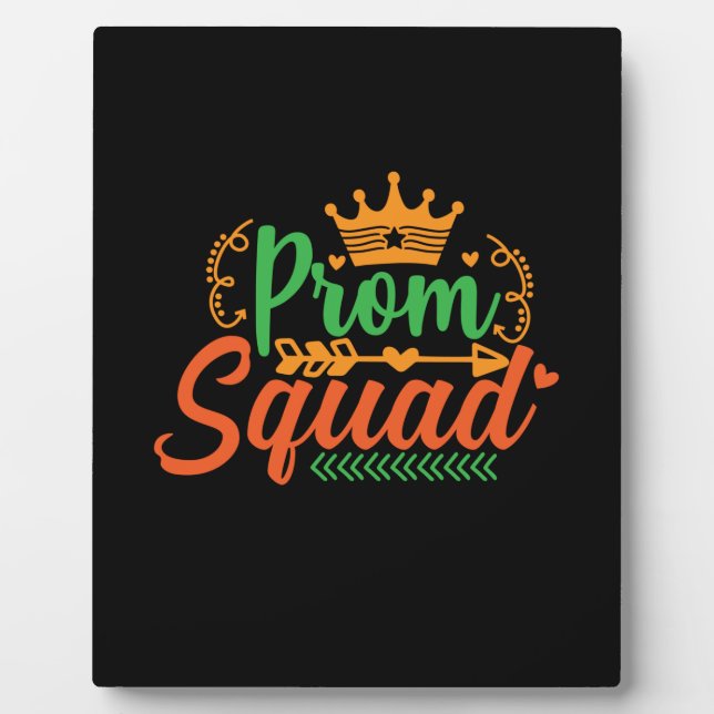 Lehrerin Art Prom Squad Fotoplatte (Vorderseite)