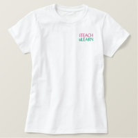 Lehrerin besticktes Shirt