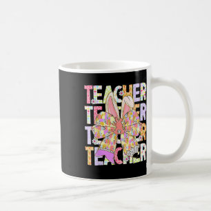 Lehrerin Bunny Coquette Bow Pencil Bunny Ostertag Kaffeetasse