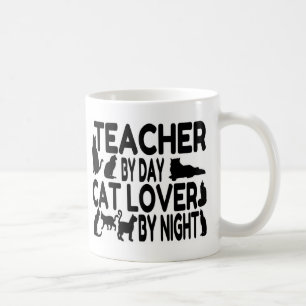 Lehrerin Cat Lover Kaffeetasse