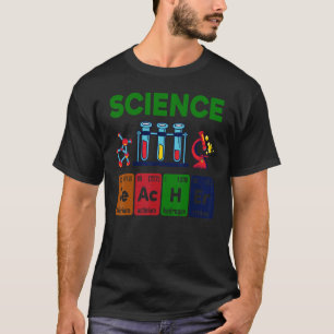 Lehrerin Chemist Physikerin Vintag T-Shirt