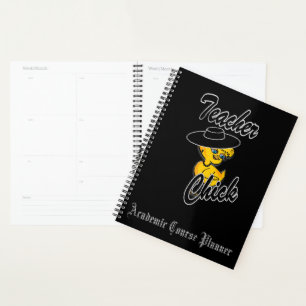 Lehrerin Chick #4 Planner für akademische Kurse Planer