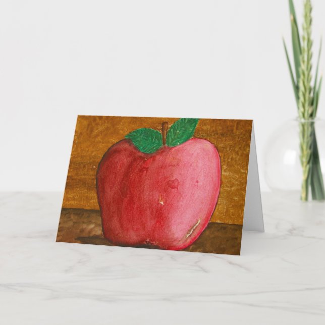 Lehrerin danke Ihnen Karte (Vorderseite)