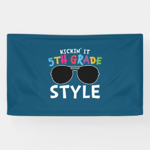 Lehrerin der 5. Klasse im Stil der fünften Klasse Banner