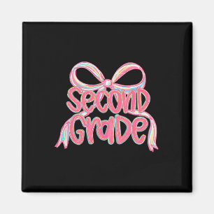 Lehrerin der zweiten Klasse Girly Pink Coquette Sc Magnet