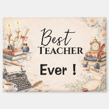 Lehrerin Englisch Danke Geschenk Ende des Schuljah