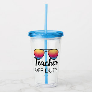 Lehrerin für Arbeit I Acryltrinkbecher
