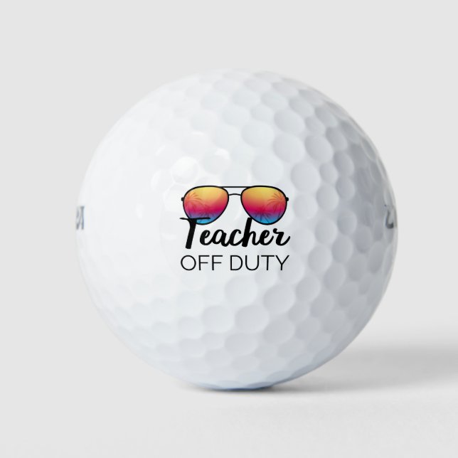 Lehrerin für Arbeit I Golfball (Vorderseite)