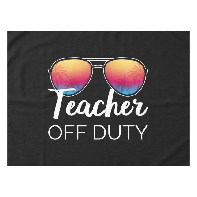 Lehrerin für Arbeit I Tischdecke (Vorderseite (Horizontal))