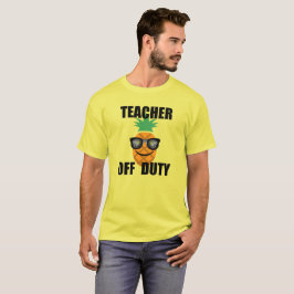 Lehrerin für Dienstdesign - T - Shirt für Männer