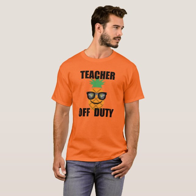 Lehrerin für Dienstdesign - T - Shirt für Männer (Vorne ganz)