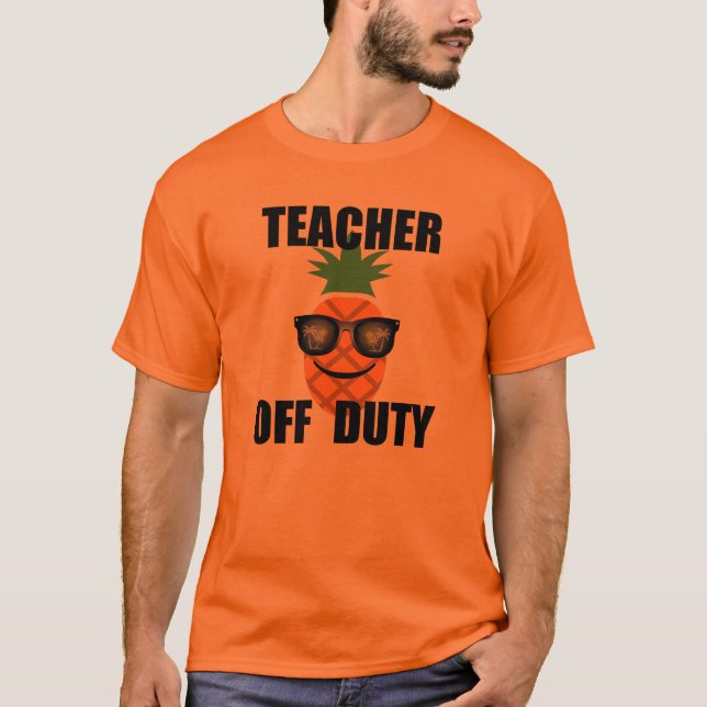 Lehrerin für Dienstdesign - T - Shirt für Männer (Vorderseite)