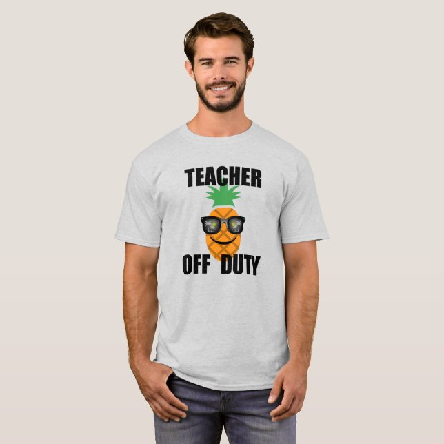 Lehrerin für Dienstdesign - T - Shirt für Männer (Vorne ganz)