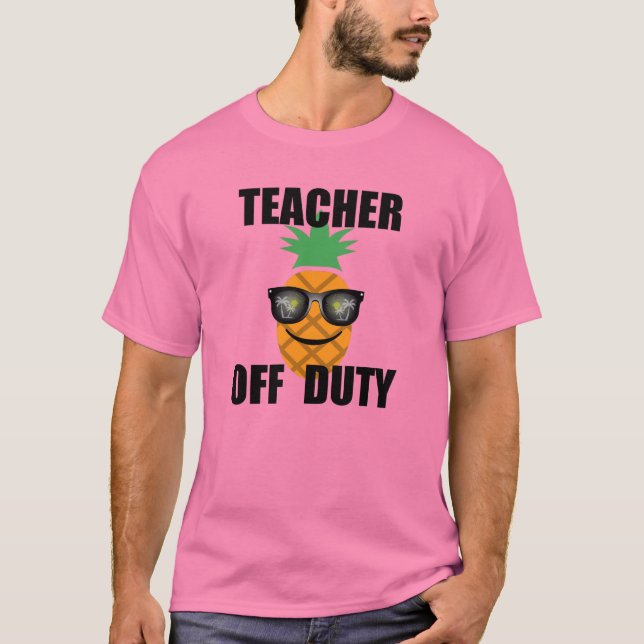 Lehrerin für Dienstdesign - T - Shirt für Männer (Vorderseite)