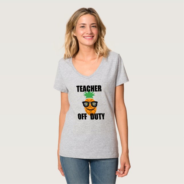 Lehrerin für dienstliche Gestaltung - Frauen-Grund T-Shirt (Vorderseite Vollansicht)