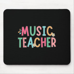 Lehrerin für Musik am ersten Schultag Grundschule Mousepad