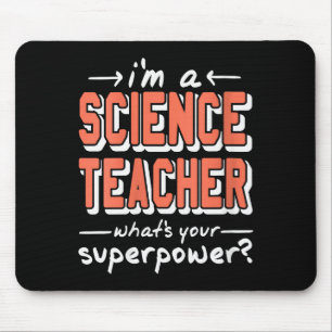 Lehrerin für Naturwissenschaften der Frauen Superw Mousepad