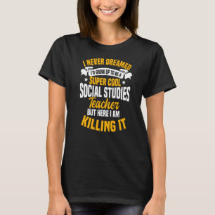 Lehrerin für Sozialwissenschaften Lehrerin Lehreri T-Shirt