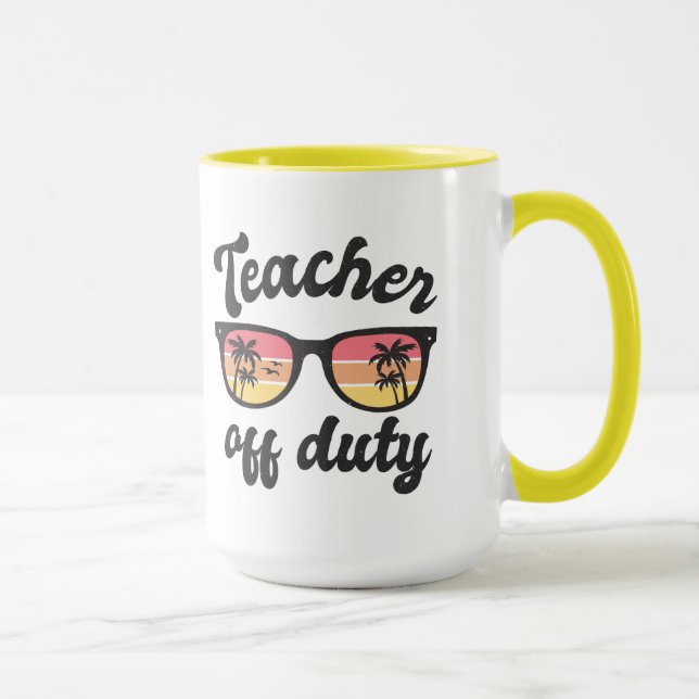 Lehrerin für Tasse (Rechts)