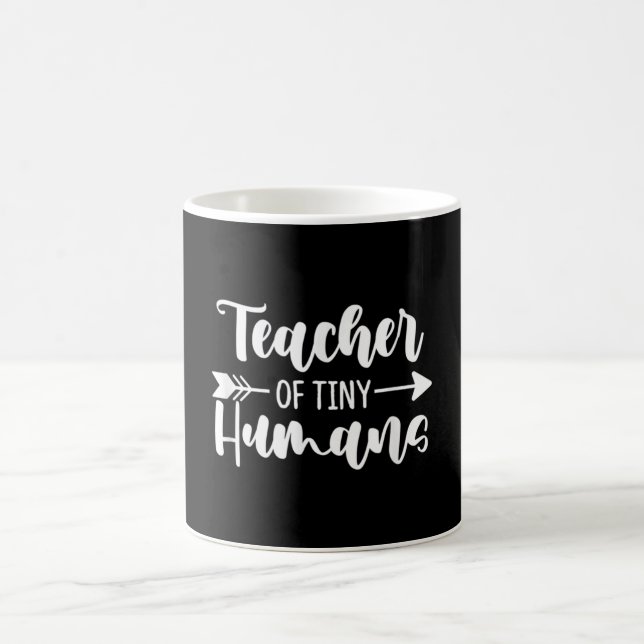 Lehrerin für winzige Menschen Frauen Lehrerinnen Kaffeetasse (Mittel)