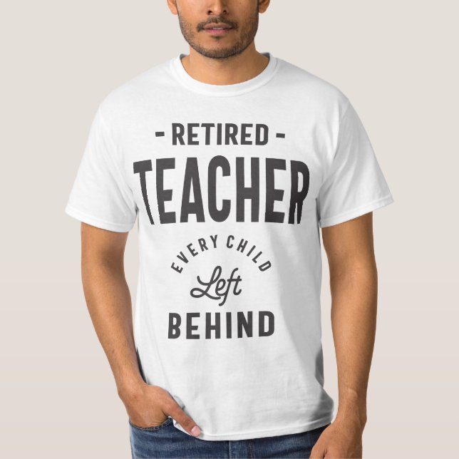 Lehrerin gelehrt. Jedes Kind, das hinter ihm Verla T-Shirt (Vorderseite)