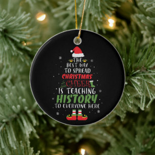 Lehrerin Geschichte Weihnachtswort Kunst Keramik Ornament