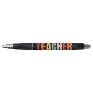 LEHRERIN in farbenfrohen Buchstaben Kugelschreiber