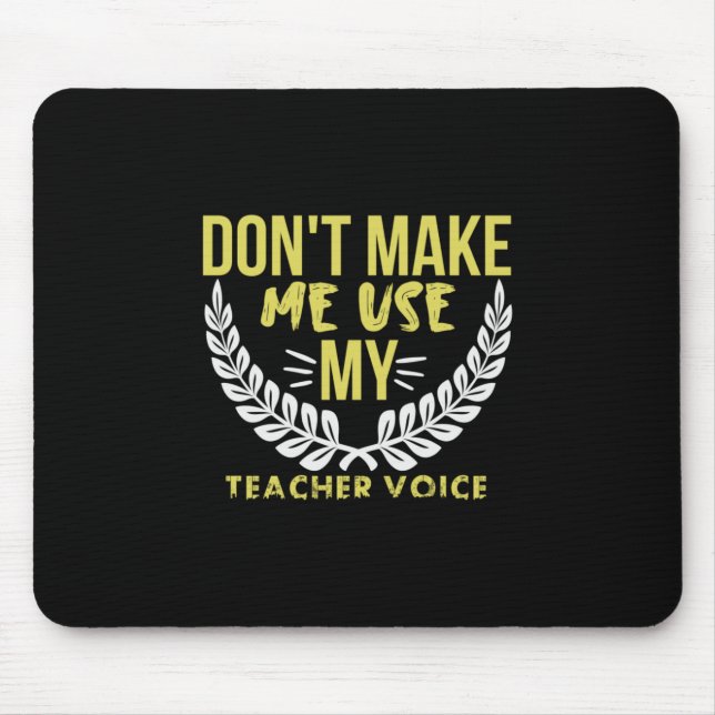 Lehrerin Kunst mein Leben Mousepad (Vorne)