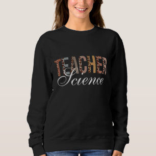 Lehrerin Leopard Anerkennung Für Frauen Für Sweatshirt