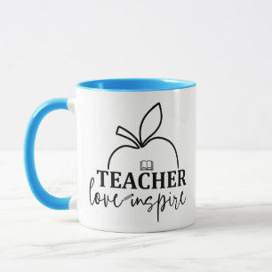 Lehrerin Liebe Inspirier-Funny Tasse