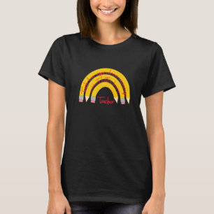 Lehrerin Liebe inspiriere Lehrer zurück zur Schule T-Shirt