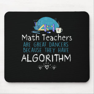 Lehrerin  Mathematiker - Algorithmus Mousepad