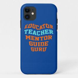 LEHRERIN MENTOR-LEITERIN GURU Case-Mate iPhone HÜLLE