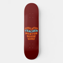 LEHRERIN MENTOR-LEITERIN GURU SKATEBOARD