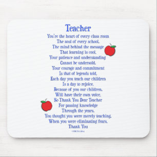 Lehrerin Mousepad