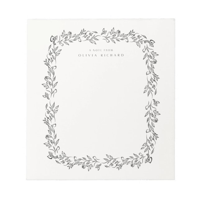 Lehrerin Notizblock (Vorderseite)