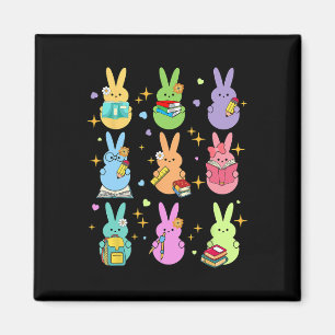Lehrerin Osterfest Happy Ostereier Groovy Stute Magnet