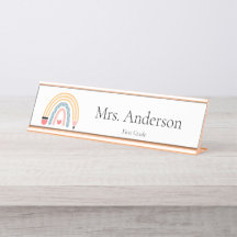 Lehrerin Pencil Rainbow Preschool