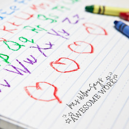 Lehrerin Phantastische Arbeit Permastempel