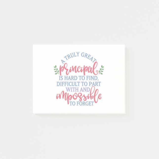 Lehrerin Post-it Klebezettel (Vorderseite)