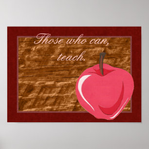 Lehrerin Poster