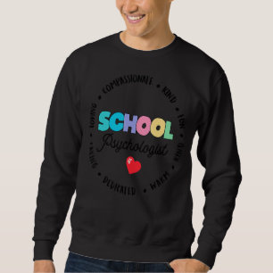 Lehrerin Psychologin Spezial Ed Psych Appeal Sweatshirt