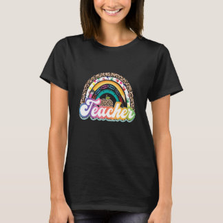 Lehrerin Rainbow Color Best T-Shirt