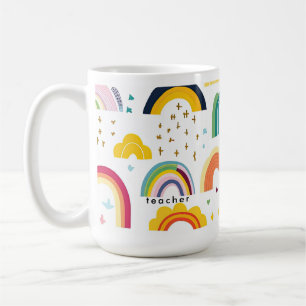 Lehrerin Rainbow Kaffeetasse