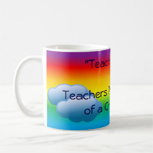 Lehrerin Rainbow Tasse Kaffee Tasse Cup