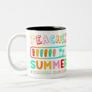 Lehrerin Sommergebühr Erforderliche Tasse