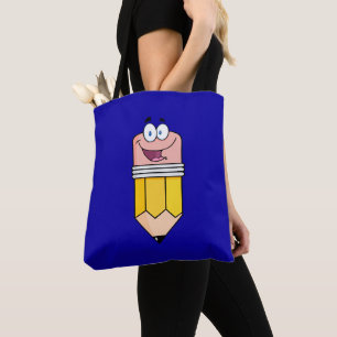 Lehrerin Student Funny Pencil Tote Tasche