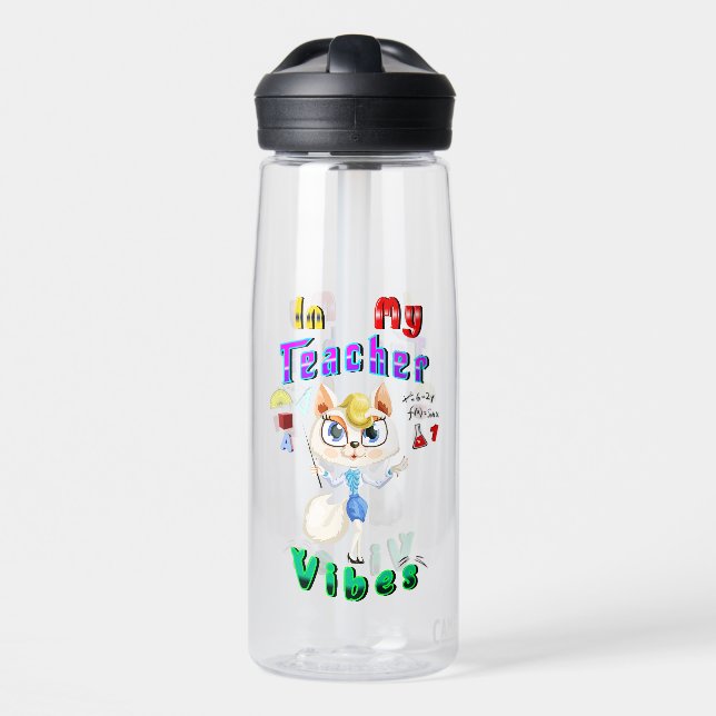 Lehrerin Trinkflasche (Vorne)